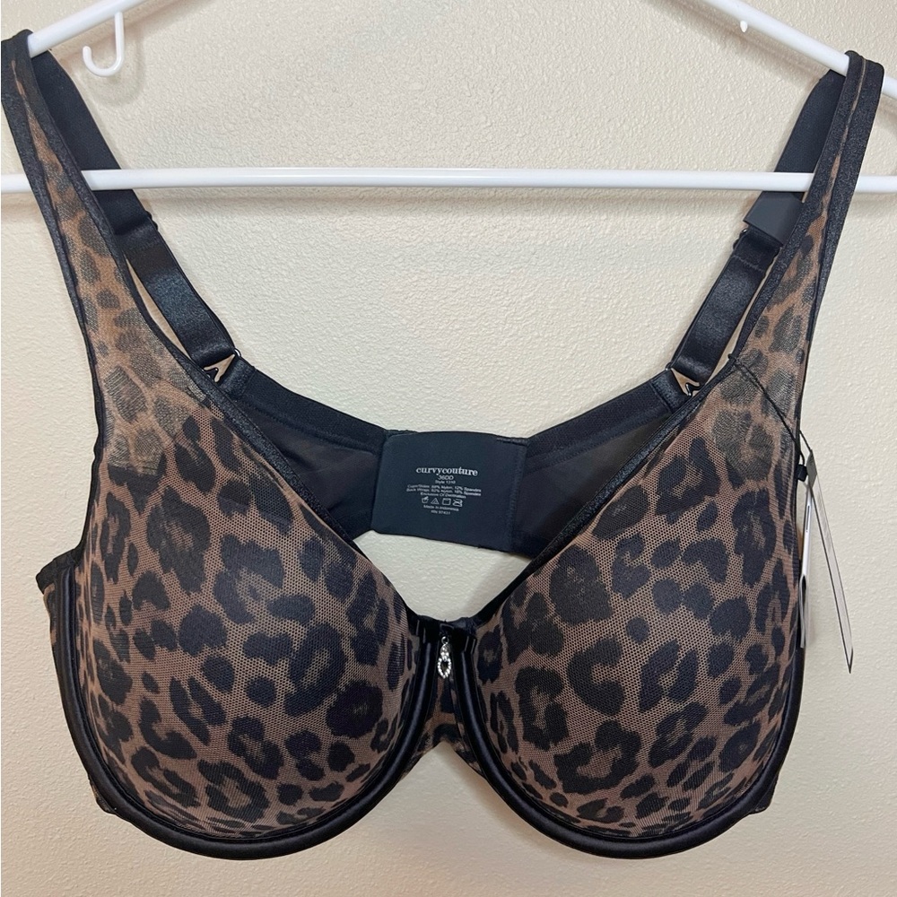 NWT Curvy Conture by Victoria’s Secret Cheetah Bra